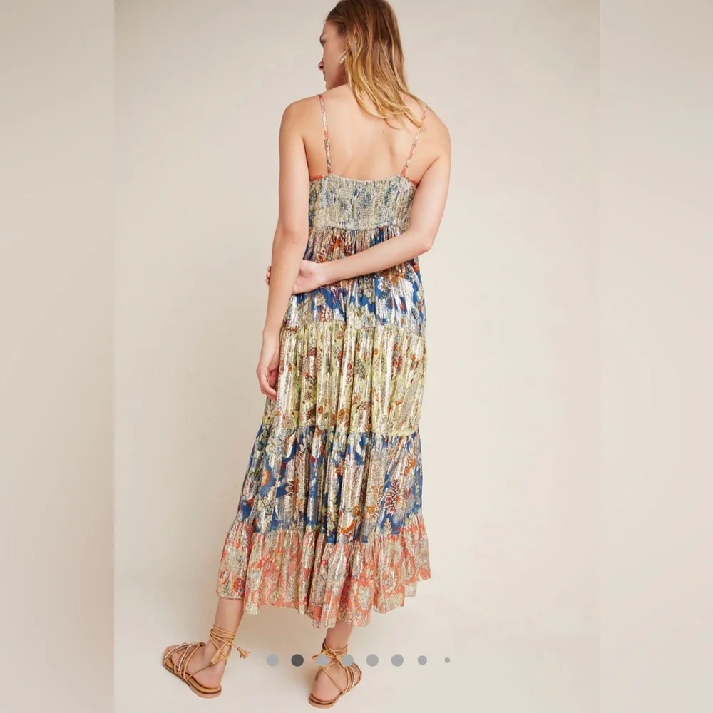 NWT Anthropologie Verb Floral Maxi Dress - Picture 2 of 11
